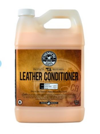 Dung dịch dưỡng và phục hồi bề mặt da Chemical Guys Leather Conditioner dạng can lớn 1Gal (3.78Lit)