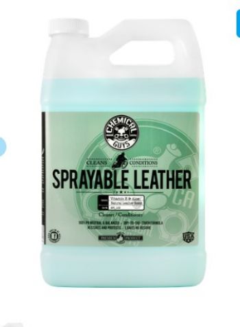 Dung dịch vệ sinh và dưỡng da 2 trong 1 Chemical Guys Sprayable Liquid Leather Conditioner Can 3.78L