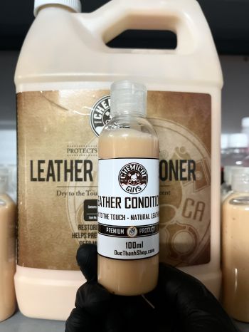 Dung dịch dưỡng và phục hồi bề mặt da Chemical Guys Leather Conditioner Chai Sang Nhỏ 100ml
