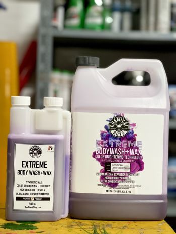 Xà bông rửa xe tăng cường độ bóng Chemical Guys Extreme Body Wash & Wax Chai Sang Nhỏ 500ml