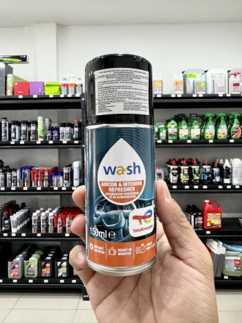 Khử mùi diệt khuẩn nội thất xe ô tô Total Wash Aircon & Interior Refresher 150ml