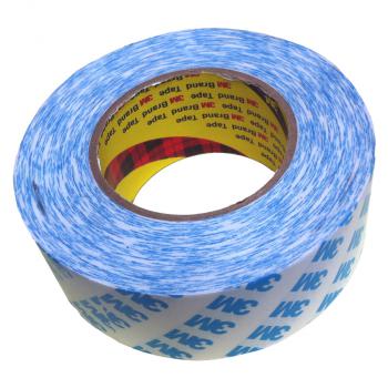 Băng keo 2 mặt 3M Double Coated Tissue Tape 90775 50mmx50m (Trắng phối xanh)