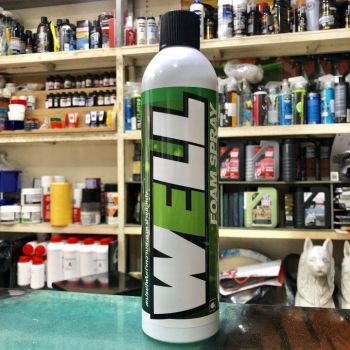 Chai xịt bọt tuyết vệ sinh nón bảo hiểm, yên, rửa xe khô nhanh chóng LUBE71 Well Foam Spray 600ml