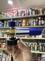 Bình đựng dung dịch và đầu phun bọt tuyết dùng với súng áp lực nước SGCB SGGD135 1L Tặng Kèm Tâm Phun 1.0mm