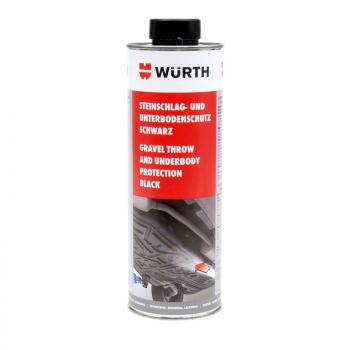 Phủ gầm đen gốc nhựa Wurth Stone Chip And Underbody protection black 1lit hàng Hà Lan