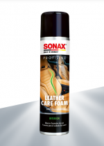 Chai xịt làm sạch và bảo dưỡng da dạng bọt Sonax Leather Care Foam không chứa silicone 289300 400ml