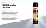 Chai xịt làm sạch và bảo dưỡng da dạng bọt Sonax Leather Care Foam không chứa silicone 289300 400ml