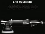 Máy đánh bóng lệch tâm chuyên nghiệp cho detailing 5in DA RUPES Bigfoot LHR15 Mark III LHR15III/STD