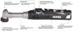Bộ máy đánh bóng khe kẽ nhỏ RUPES iBrid Nano cổ dài/ Long Neck  HR81ML/DLX