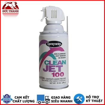 Chai xịt hơi nén chuyên dùng vệ sinh tẩy bụi chịu nhiệt Sprayway 805 284g
