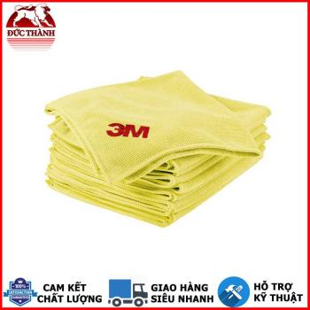 Bộ 10 khăn Microfiber High Performance mềm và an toàn cho bề mặt 3M Scotch Brite 32cm x 36cm