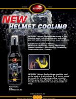 Chai xịt tạo cảm giác dể chịu và mát mẻ khi đội nón bảo hiểm lâu/thời tiết nóng Autosol Helmet Cooling 50ml