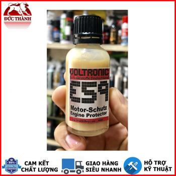 DUNG DỊCH PHỤ GIA PHỦ SỨ NANO CERAMIC BẢO VỆ SỘNG CƠ CAO CẤP ĐẾN TỪ ĐỨC VOLTRONIC E59 (CHAI NHỎ DÙNG XE MÁY 30ML)