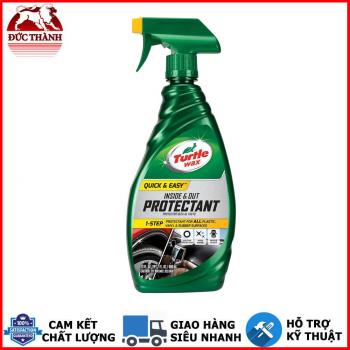 Chai xịt bảo dưỡng và bảo vệ bề mặt nhựa tap lô xe - plastic, vinyl, cao su Turtle wax Inside & Out Protectant 50655 680ml