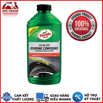 Dung dịch đánh bóng 1 bước, xóa xước, xóa ố bề mặt Turtle Wax Clean Cut Rubbing Compound 01415 532ml