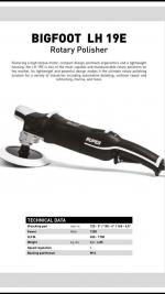 Máy đánh bóng đồng tâm đa cấp 5in M14 Rupes Electric Polisher 1200W LH19E/STD