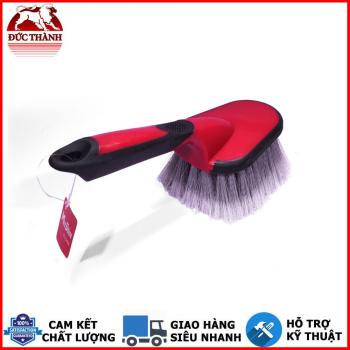 Bàn chải vệ sinh hốc bánh và lốp xe lông nhựa PVC Maxshine Car Wheel and Carpet Brush 7011016 27x9cm 