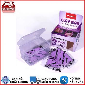 Bộ 3 cục đất sét tẩy bụi sơn Maxshine Magic Clay Bar 3pack 150g(3x50g) 2041150P