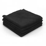 Khăn lau xe siêu mềm không viền màu đen Maxshine 40cmx40cm All Purpose Microfiber Cut edge Towel 1104040B