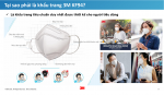 Khẩu trang chống bụi và kháng khuẩn đạt chuẩn KF94 3M 9013 (tặng kèm móc choàng đầu không đau tai) Trắng/Đen