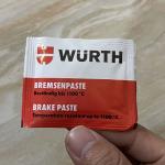 Mỡ tra má phanh cao cấp Wurth Brake Paste 5.5g