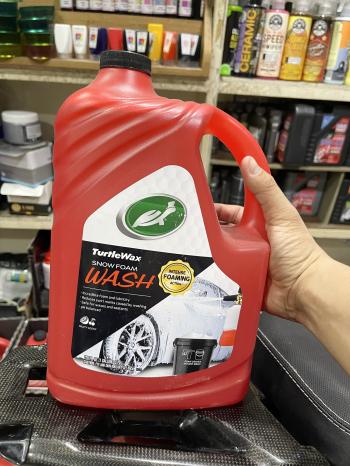 NƯỚC RỬA XE SIÊU BỌT THƠM MÙI STING DAU TURTLE WAX SNOW FOAM WASH 3.79L