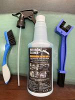 Dung Dịch Tẩy Rửa ĐA NĂNG Motorbike Cleaner Chuyên Dùng Cho Ôtô, Xe Máy 850ml Tặng Kèm Đầu Xịt, Bàn Chải Và Cọ Sên 3D