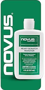 Novus 3 Heavy Scratch Remover 2oz (59ml) Xóa xước nặng trên nhựa acrylic mica
