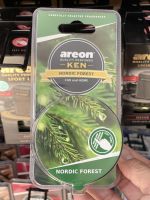 SÁP THƠM XE Ô TÔ AREON HƯƠNG NORDIC FOREST (CÂY LÁ KIM RỪNG BẮC ÂU) AKB19 35G
