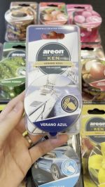 SÁP THƠM XE Ô TÔ AREON HƯƠNG VERANO AZUL (CHANH XẢ DỊU NHẸ THƯ THÁI) AKB17
