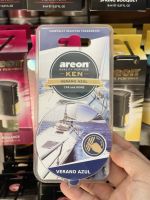 SÁP THƠM XE Ô TÔ AREON HƯƠNG VERANO AZUL (CHANH XẢ DỊU NHẸ THƯ THÁI) AKB17