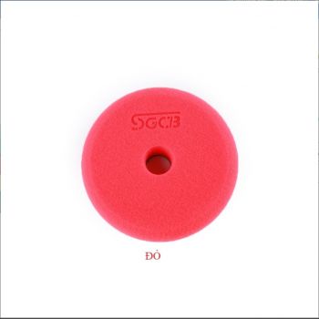 PHỚT ĐÁNH BÓNG BƯỚC 3 3INCH DÙNG CHO MÁY ĐỒNG TÂM VÀ LỆCH TÂM SGCB SGGA108 ĐỎ
