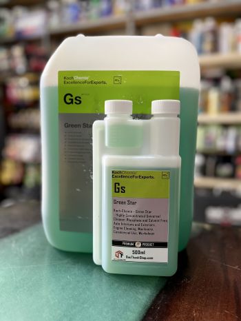 DUNG DỊCH VỆ SINH ĐA NĂNG, ĐÁNH BAY MỌI VẾT BẨN CÓ THỂ LÀM XÀ BÔNG BƯỚC 1 NẶNG KOCH CHEMIE GREEN STAR GS CHAI 500ML