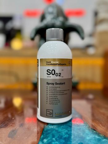  DUNG DỊCH WAX DẠNG XỊT TẠO ĐỘ BÓNG CHO BỀ MẶT SƠN CAO CẤP  KOCH CHEMIE SPRAY SEALANT S0.02 SS02 500ML