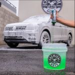 Xô Chemical Guys Trong Suốt 16 Lít Cao Cấp Màu Xám, Trong, Xanh Dương