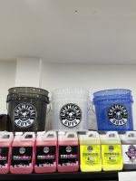 Xô Chemical Guys Trong Suốt 16 Lít Cao Cấp Màu Xám, Trong, Xanh Dương
