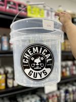 Xô Chemical Guys Trong Suốt 16 Lít Cao Cấp Màu Xám, Trong, Xanh Dương