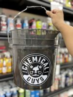 Xô Chemical Guys Trong Suốt 16 Lít Cao Cấp Màu Xám, Trong, Xanh Dương