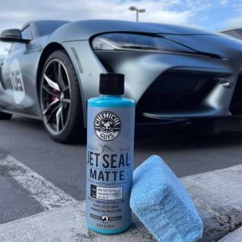 Dung dịch Nano Polymers phủ bóng và bảo vệ sơn mờ Chemical Guys JetSeal Matte 473ml
