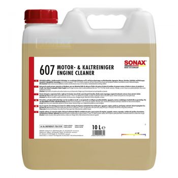 Dung dịch rửa vệ sinh động cơ máy xe Sonax Engine Cold Cleaner 607600 Can 10L