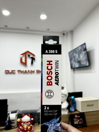 Set Gạt Mưa Chuyên Cho Dòng Xe Mazda CX5 (2018 ») , CX8 (2019 ») và Mazda 6 (2020 ») Bosch Aero Twin Euro Chính Hãng A398S 24