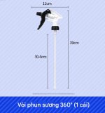 ĐẦU PHUN SƯƠNG 360 ĐỘ (KHÔNG GỒM BÌNH) SIÊU XỊN CHUYÊN DÙNG CHO CHAI KOCH CHEMIE 1L