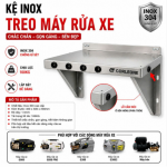 KỆ CORLEONE INOX 304 treo tường dùng để máy rửa xe cao áp chịu lực 100kg