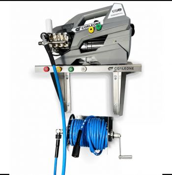 KỆ CORLEONE INOX 304 treo tường dùng để máy rửa xe cao áp chịu lực 100kg