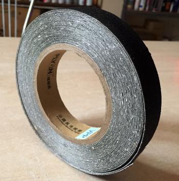 Băng keo chống trượt cao cấp Plyon PL1000 25mmx10m màu đen độ nhám P120