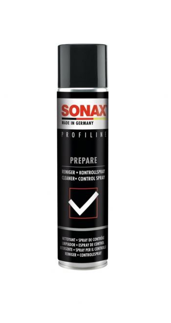 Chai xịt vệ sinh và chuẩn bị bề mặt để phủ wax nano Sonax Paint Prepare 237300 400ml