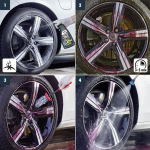 Chai xịt vệ sinh vành - mâm xe Sonax Wheel Cleaner 429200 500ml