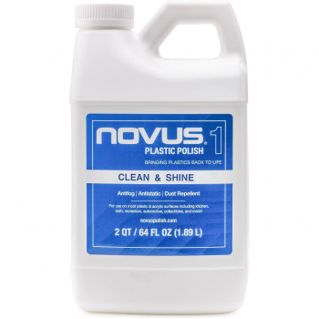 Novus® #1 Plastic Polish & Cleaners, 64 oz(1.9lit)  - Làm sạch, Đánh bóng, Bảo vệ trên vật liệu acrylic