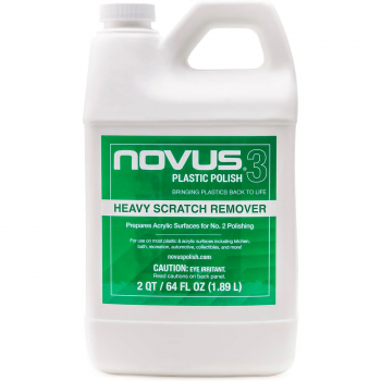 Novus 3 Heavy Scratch Remover 64oz (1.9lit) Xóa xước nặng trên nhựa acrylic mica