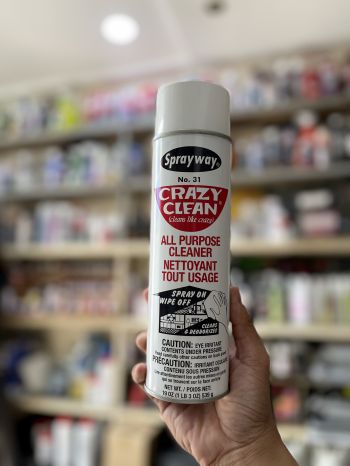 Chai xịt tẩy đa năng Sprayway No.31 Crazy Clean All Purpose Cleaner 539g hàng Mỹ made in USA